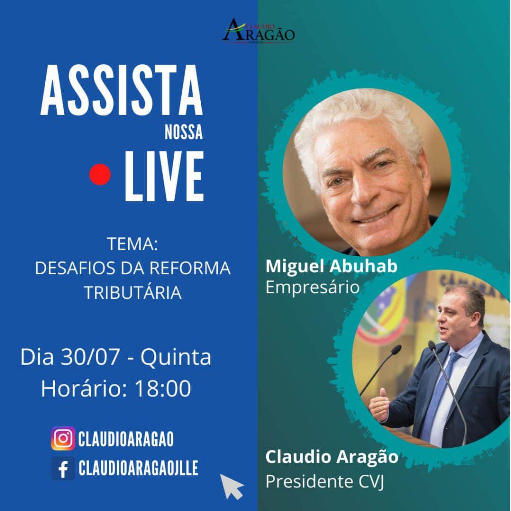Live com Claudio Aragão